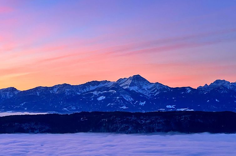 Vakantiehuis Freistehendes Ferienhaus mit Blick auf den See