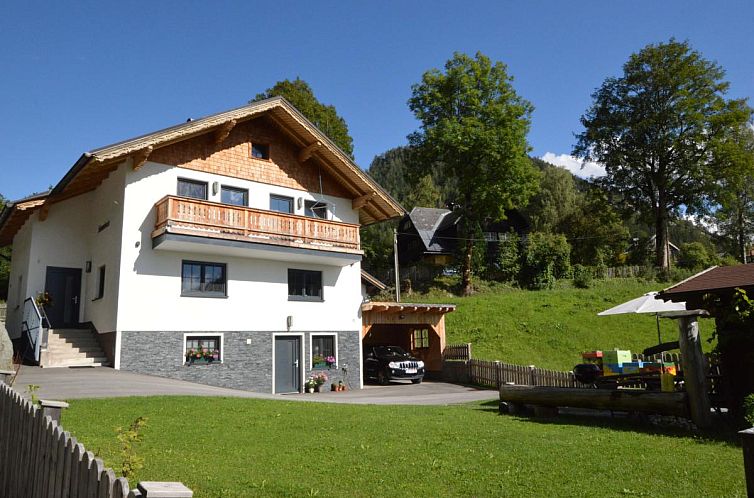 Geniessen Sie das Bienenheim in Schladming, Steiermark, ein Ferienhaus inmitten gruener Huegel.