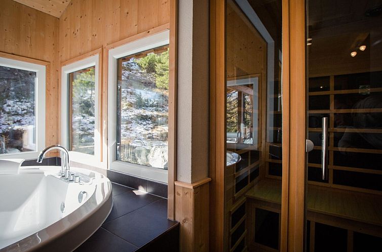 Vakantiehuis #1 mit IR-Sauna&Sprudelbad innen