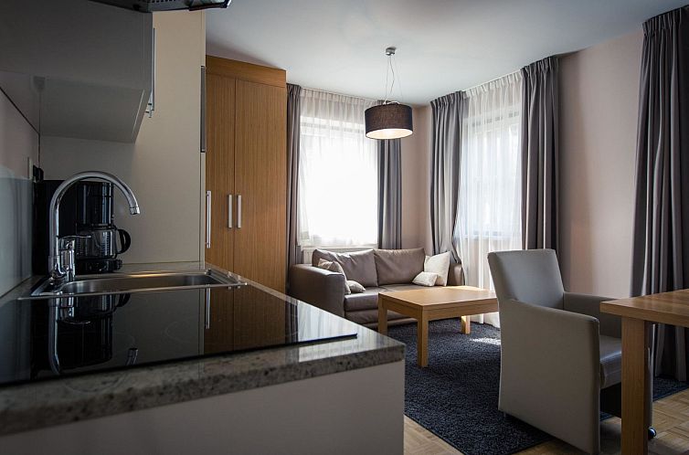 Appartement Studio #4 mit Balkon