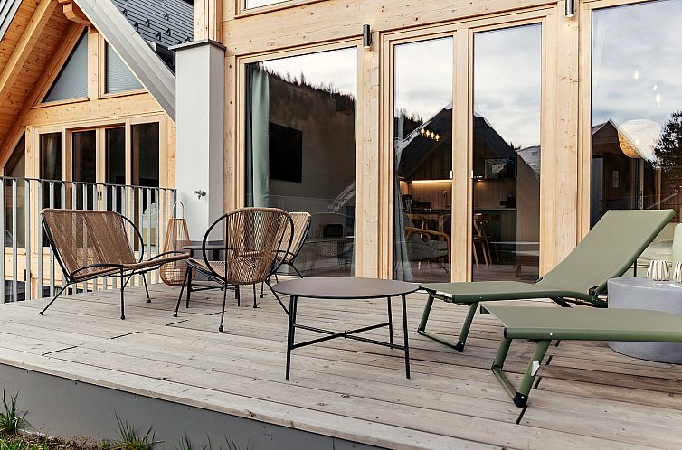 Unterkunft 1153409 - Ferienhaus Steiermark - Vakantiehuis Chalet Nr. 4 mit 2 SZ, Sauna & Whirlpool