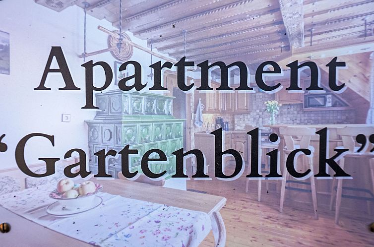 Appartement Ferienwohnung Gartenblick
