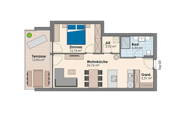 City Apartments Jenbach Top 3