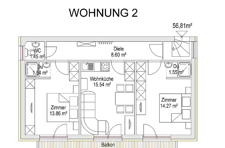 Appartement Alpenrose