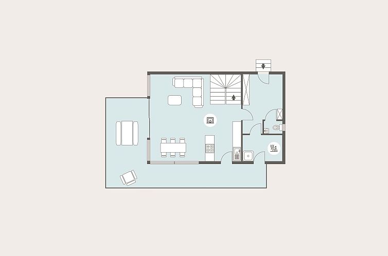 Vakantiehuis Superior mit 4 Schlafzimmern & Wellness