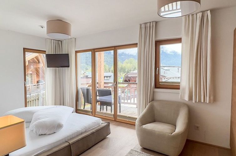 Appartement Luxus Chalet Poolblick - mit eigener Sauna