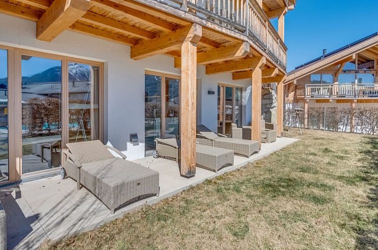 Appartement Luxus Chalet Poolblick - mit eigener Sauna