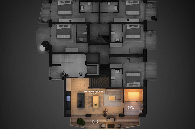 Appartement in Sölden