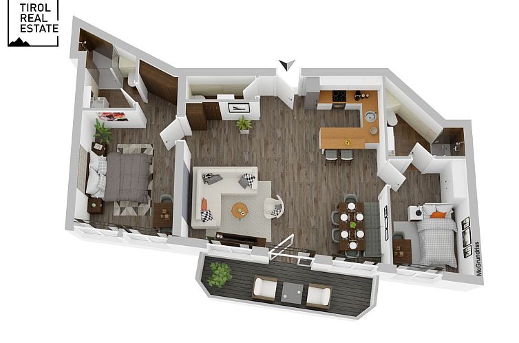 Appartement in Sölden