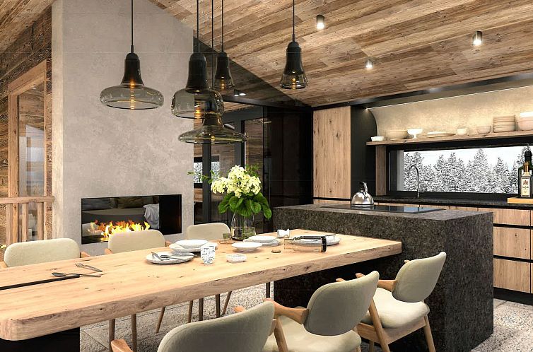 Vakantiehuis Chalet Black Stone