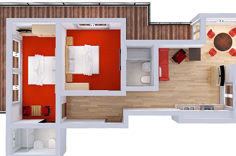 Appartement Bergpanorama in Kappl