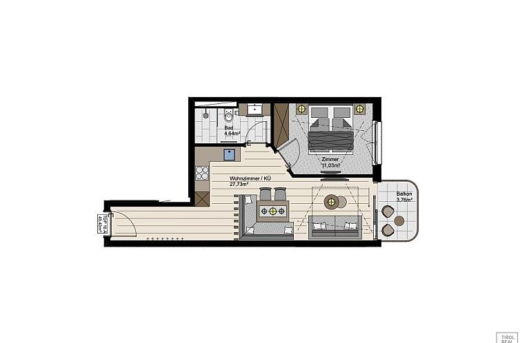 Appartement in Fugen