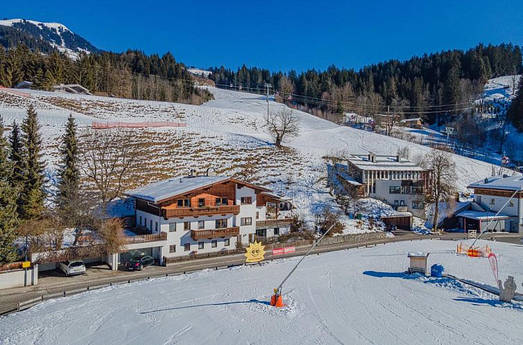 Enjoy the winter charm of Apartment am Lift Top 2, located in Hopfgarten im Brixental, Tyrol, with direct access to the ski slopes.