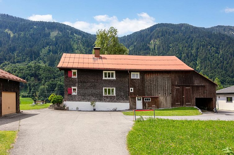 Winter charm at Buhelhus in Dalaas, Vorarlberg, Austria, an idyllic vacation home.
