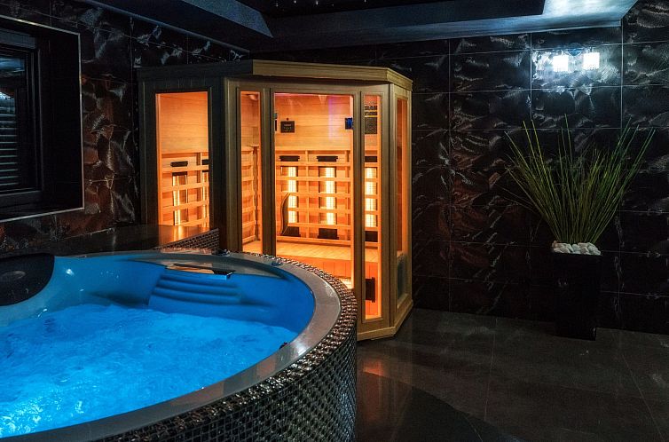 Vakantiehuis mit Entspannung im Jacuzzi