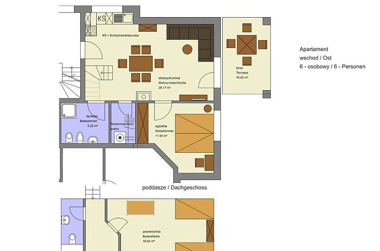 Appartement Gemütliche Wohnung in Rowy mit Terrasse, Grill,