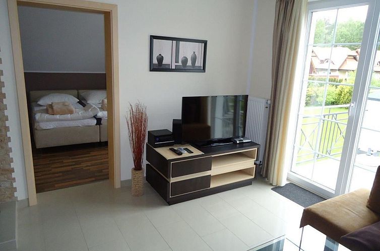 Appartement Wohnung in Rowy mit Grill, Terrasse, Parkplatz u