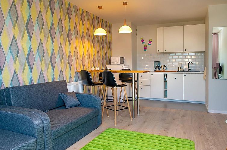Appartement Moderne Ferienwohnung mit Balkon, nur 500 Meter 