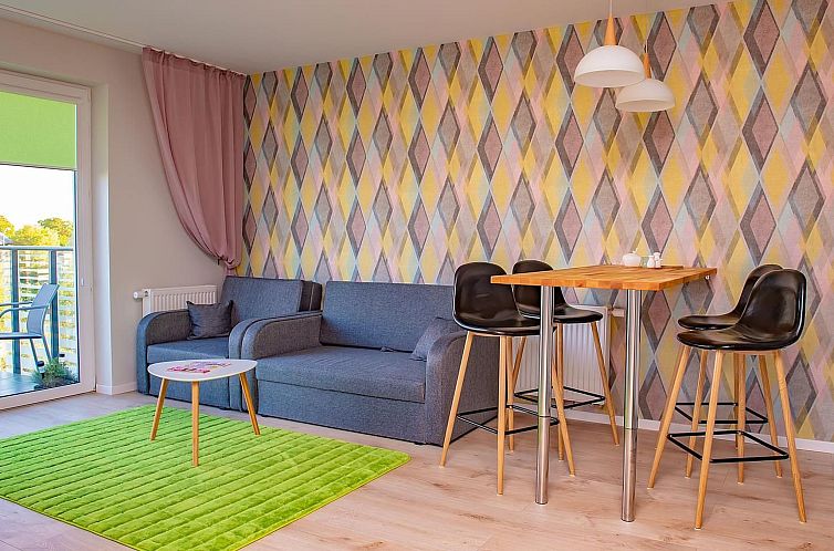 Appartement Moderne Ferienwohnung mit Balkon, nur 500 Meter 