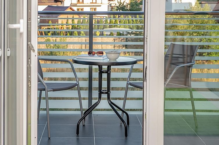 Appartement Moderne Ferienwohnung mit Balkon, nur 500 Meter 