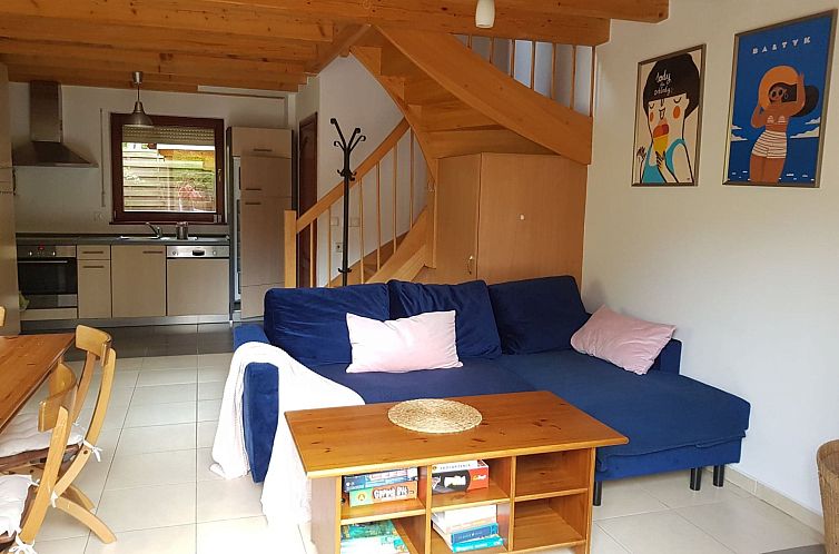 Vakantiehuis in Łukęcin mit Terrasse, Grill und Garten