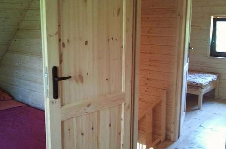 Appartement Blockhütte mit Terrasse, Garten und Grill