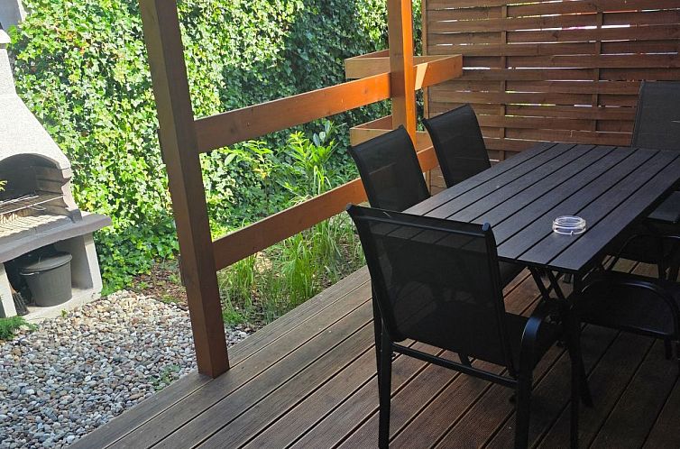 Vakantiehuis Bootshaus mit Schwimmbad