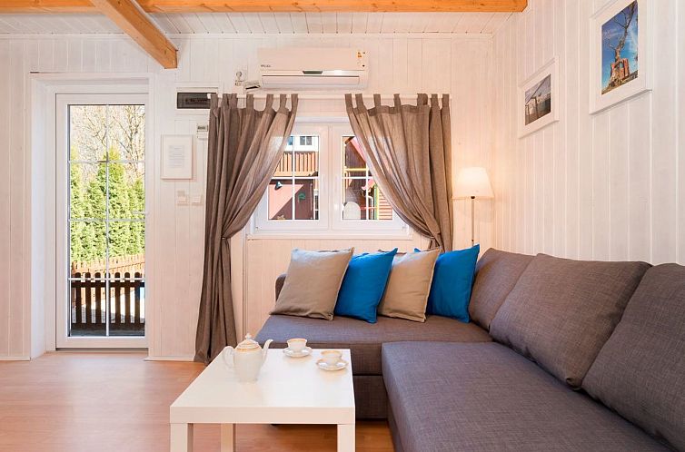 Vakantiehuis Bootshaus mit beheiztem Pool