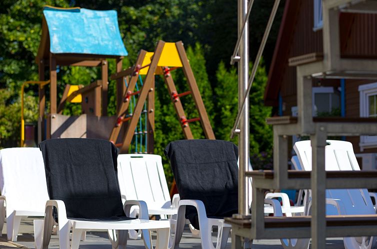 Vakantiehuis Bootshaus mit beheiztem Pool