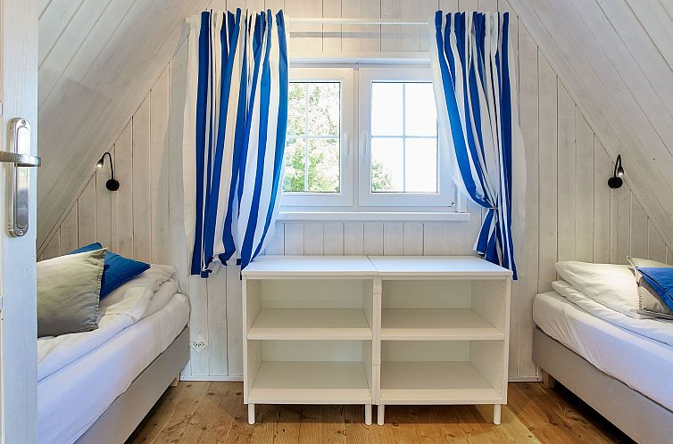 Vakantiehuis Bootshaus mit beheiztem Pool