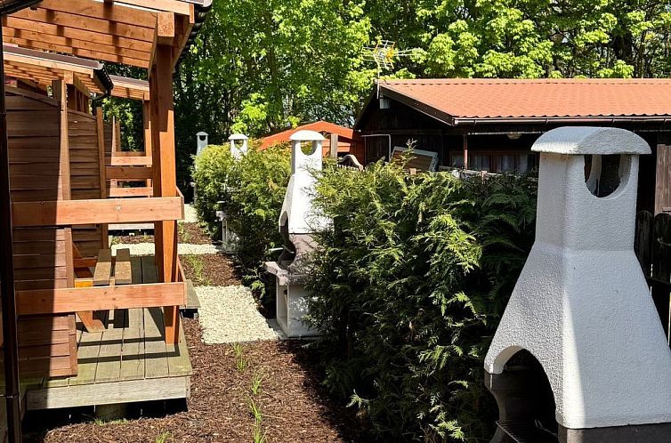 Vakantiehuis Bootshaus mit beheiztem Pool