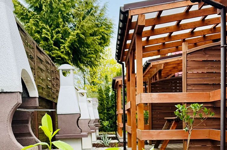 Vakantiehuis Bootshaus mit beheiztem Pool