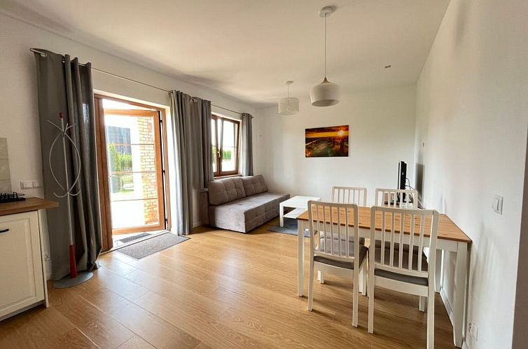 Appartement Komfortable Wohnung mit Garten, in der Nähe des