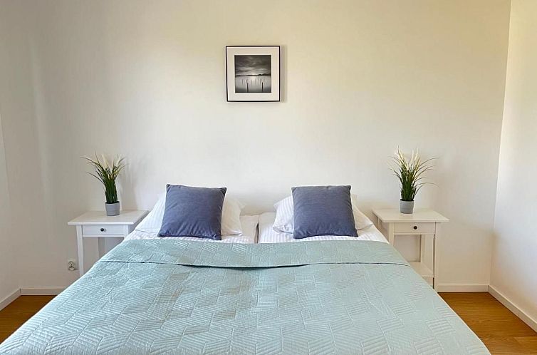 Appartement Komfortable Wohnung mit Garten, in der Nähe des