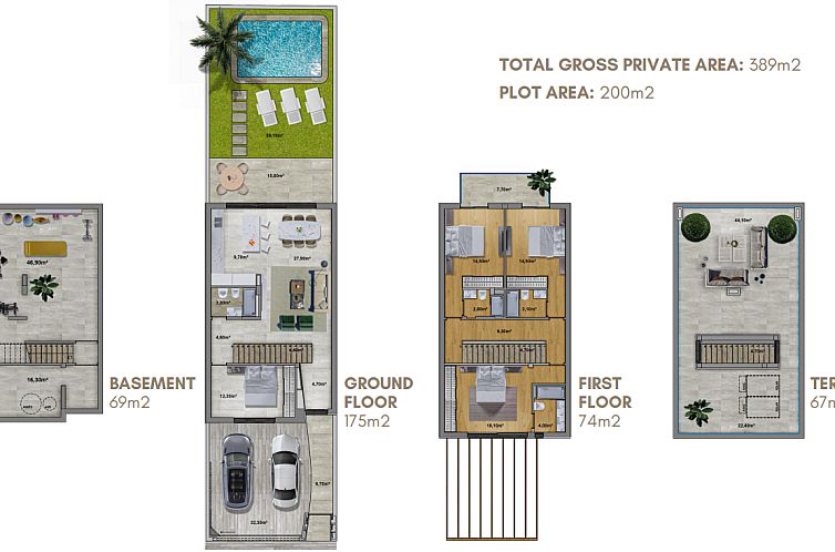 Vrijstaande woning in Faro