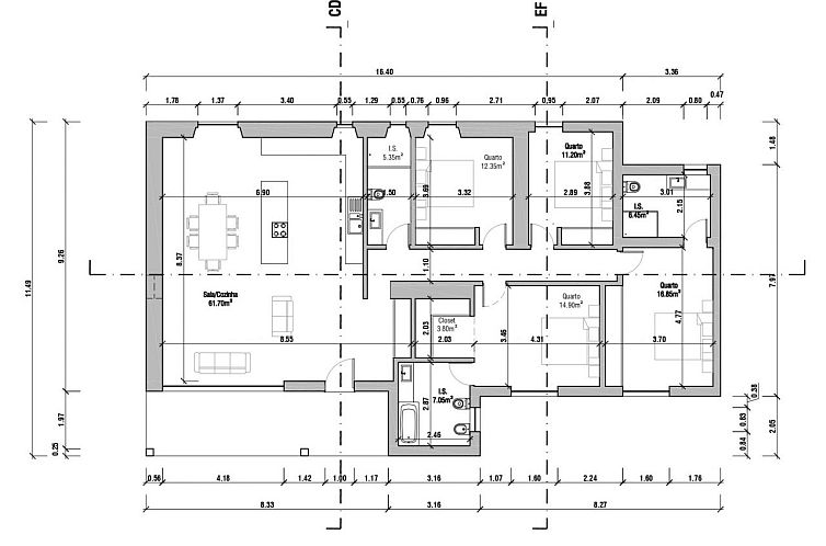 Vrijstaande woning in Casével