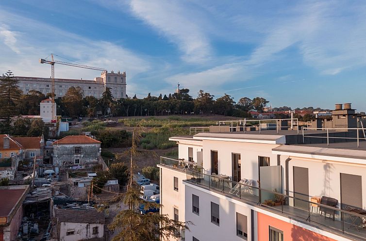 Appartement Premium-Wohnung in Ajuda.Belém mit Balkon und P