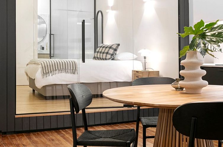 Appartement The Love Box -Design, gehoben, Balkon im Stadtze