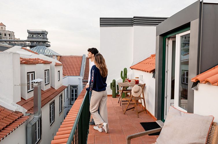 Appartement Die Downtown-Terrasse Fabelhafte Aussichten Roma