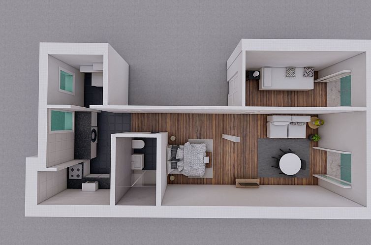 Appartement Schicker urbaner Rückzugsort in der Innenstadt,