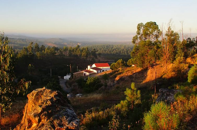 Geniet van het serene landschap rondom Vakantiehuis in Envendos, gelegen in de groene heuvels van Vale do Tejo, Portugal.