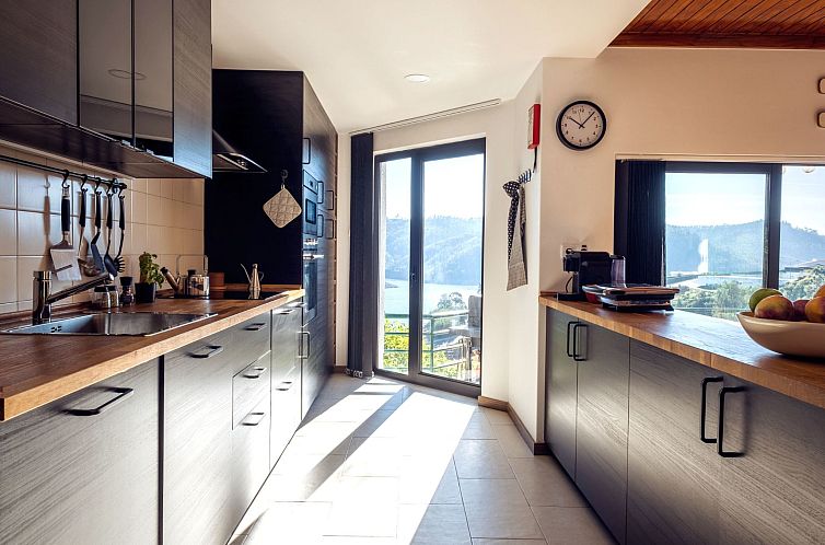Vakantiehuis Ferienvilla "Blue Lake House" mit Sauna