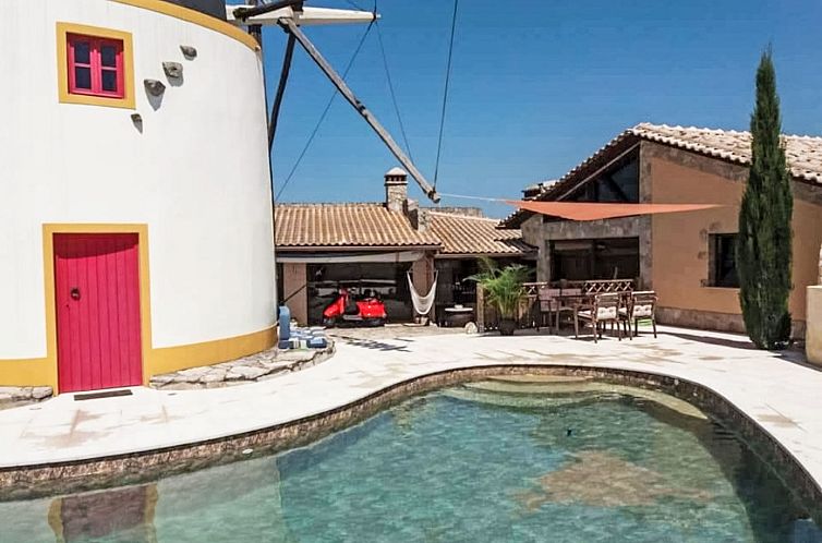 Unterkunft 1316405 - Ferienhaus Vale do Tejo - Vakantiehuis Windmill, Private Saltwater Pool