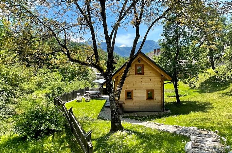 Rustic Cottage in Bohinjska Bistrica, ideally located in the serene nature of Western Slovenia, offers a relaxing vacation stay.