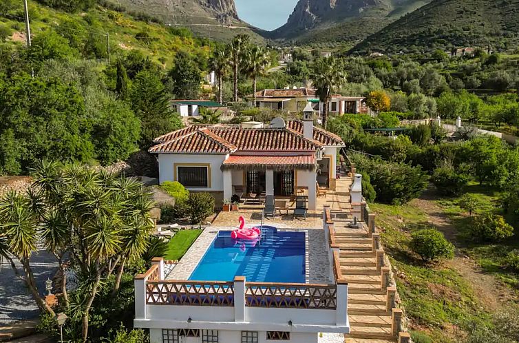 Unterkunft 1410156 - Ferienhaus Andalusien - Villa met zwembad &amp; bergzicht