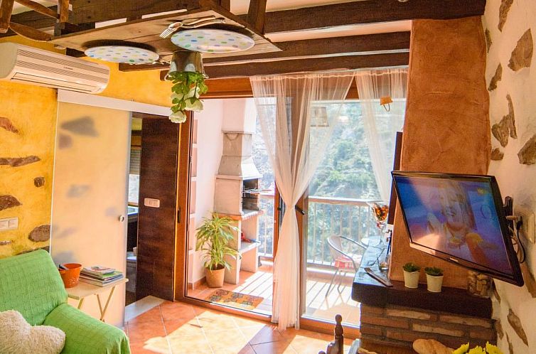 Vakantiehuis Das Upside Down House mit Whirlpool-Badewanne