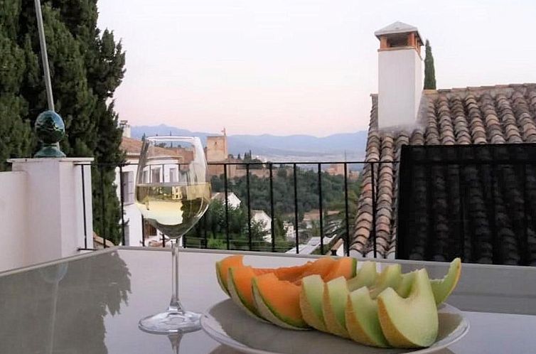Unterkunft 1411705 - Ferienhaus Andalusien - Vakantiehuis Gemütliches historisches Haus mit Dachterrasse