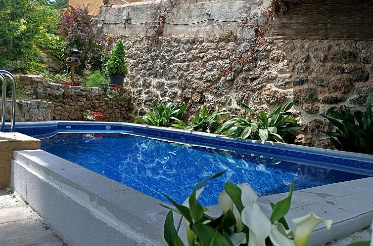 Vakantiehuis Haus für zwei Personen mit privatem Pool in de