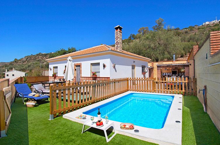 Vakantiehuis Ganzes Haus in Comares mit abschließbarem Park