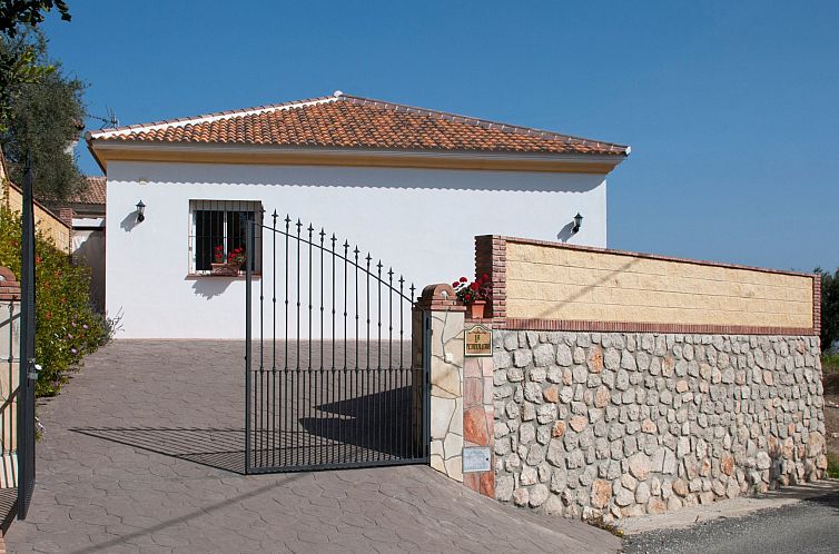 Vakantiehuis Ganzes Haus in Comares mit abschließbarem Park